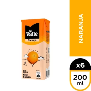 (C24) ANDINA NARANJA SIX PACK 200 ML X 6U.