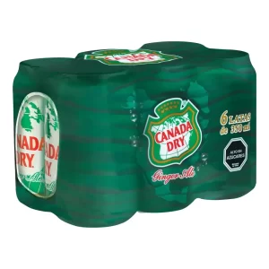 (C24) GINGER ALE LATA 350CC X6 U.