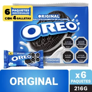 (C28) OREO SIX PACK 36GR. X 6U.
