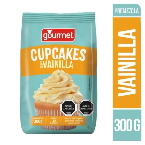 (C10) PREMEZCLA CUPCAKE VAINILLA GOURMET 300GR X 1U.