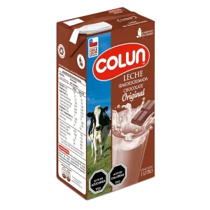(C12) LECHE SEMI COLUN CHOCOLATE 1LT X 1U.
