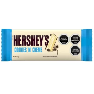 (C18) HERSHEY´S COOKIES CREAM 77 GR X 1U.