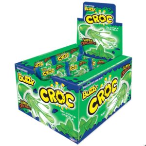(C20)CHICLE BUZZY CROC MENTA 172gr X1