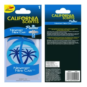 (C4) AROMATIZANTE CALIFORNIA AROMA NEWPORT NEW CAR X6U.