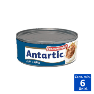 (C48) ATUN DESMENUZADO EN AGUA ANTARTIC 140GR X 4U.