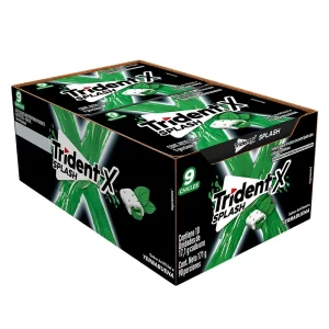 (C18) TRIDENT SPLASH YERBABUENA 17,1GR X 10U.