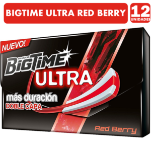 (C12) BIGTIME ULTRA RED BERRY 24GR X 12U.