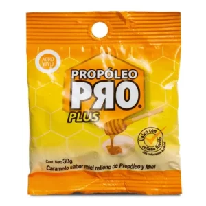 (C6) CARAMELO MIEL PROPOLEO PRO PLUS 30 GR X 12 U.