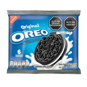 (C28) OREO SIX PACK C/C 36GR. X 6U.