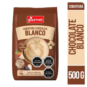 (C8) COBERTURA CHOC. BLANCO GOURMET 500GR X 1U.
