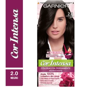 (C6) TINT. COR INTEN. 2.0 (NEGRO) X 3 U.