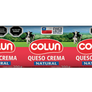 (C40) QUESO CREMA COLUN NAT. 100 GR. X 5U.