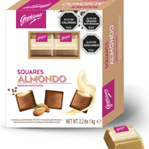 CHOCOLATE ALMENDRAS GOPLANA DP 1K X 60U.