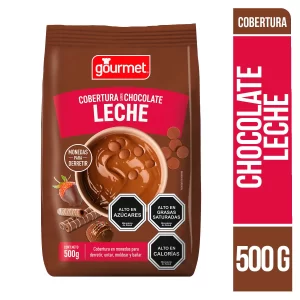 (C8) COBERTURA CHOCOLATE LECHE GOURMET 500GR X 1U.