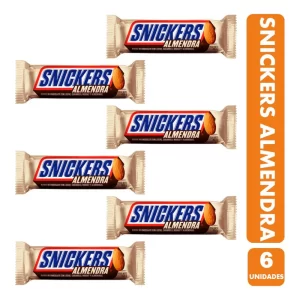 (C48) SNICKERS ALMENDRA 43,4GRS. X 6 UNID.