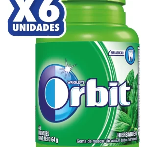 (C24) ORBIT BOT. HIERBABUENA 64GR X6U.