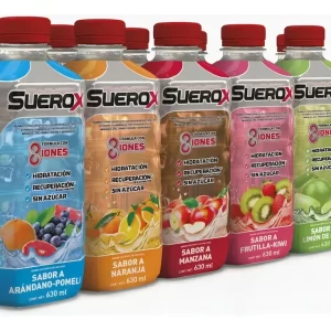 (C12) SUEROX SABORES SURTIDOS 630ML X 12U.