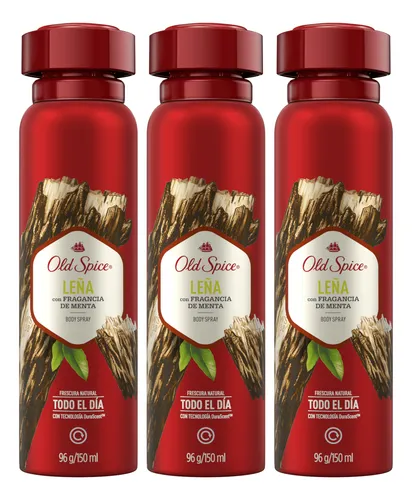 (C12) OLD SPICE LEÑA 150ML. X 3U.