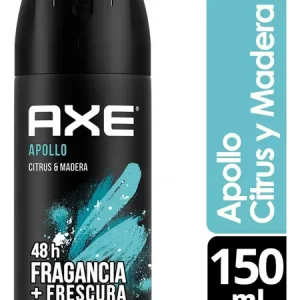 (C12) AXE APOLLO CITRUS Y MADERA 150 ML. X 3 U.