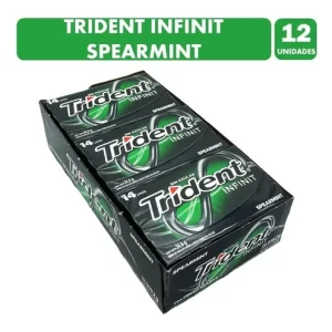 (C12) TRIDENT INFINIT FS SPEARMINT 319,2 GR X 12U.