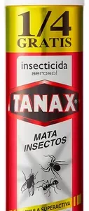 (C12) TANAX TODO INSECTO SIN OLOR 220CC + 1/4 GRATIS X 6U.