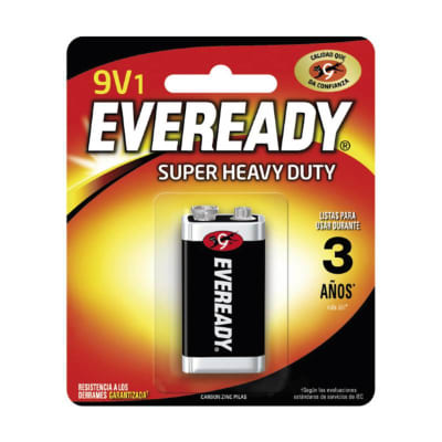 (C24) BAT. EVEREADY 9V X 1 UNID.