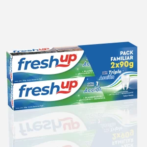 (C36) PASTA FRESH UP TRIPLE ACCION PACK 90 GR X 2U.