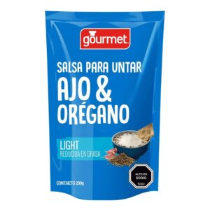 (C12) SALSA AJO & ORÉGANO GOURMET 200 GR X 1U.