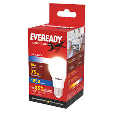 (C40) AMPOLLETA LED 10W LUZ BLANCA EVEREADY x 1U.
