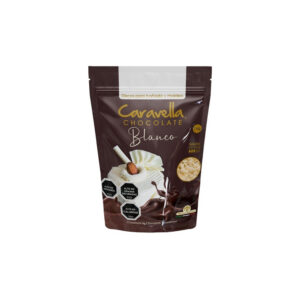 COBERTURA CHOCOLATE BLANCO DISCO CARAVELLA 1KG X 1U.
