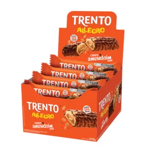 (C8) TRENTO ALLEGRO CHOCOLATE + MANI 416GR X 16 U.
