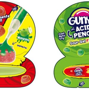 (C12) GUNYS ACID PENCIL 57 GR X 12U.