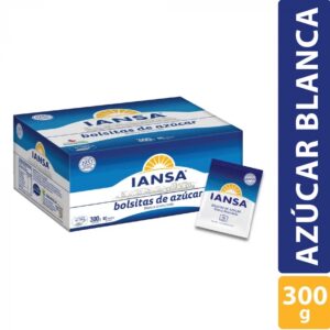 (C12) SACHET AZUCAR BLANCA DSP IANSA 300 GR X 60 U.