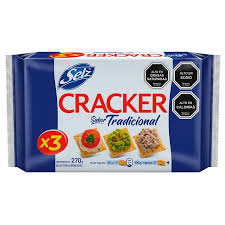 (C10) TRIPACK SELZ CRACKER 270GR X 3 UNID