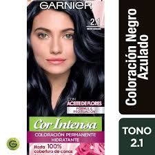(C6) TINT. COR INTEN. 2.1 (NEGRO AZULADO) X 3 U.