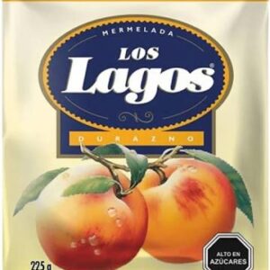 (C24) MERMELADA DURAZNO LOS LAGOS 225G. X 6U.