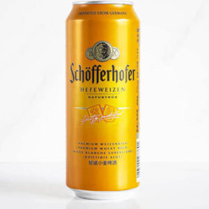 (C24) CERVEZA SCHOFFERHOFER LATA HEFE 500CC X6U.
