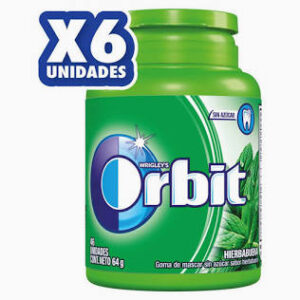 (C24) ORBIT BOT. MENTA 64GR X6U.