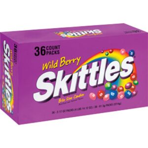 (C10) SKITTLES WILD BERRY 61 GR X 36U.