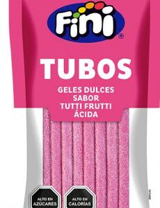 (C12) FINI GOMITA TUBO TUTTI FRUT ÁCIDO 80G x 6U.