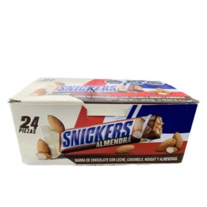 (C12) SNICKERS ALMENDRA DP 43,4GR X24U.