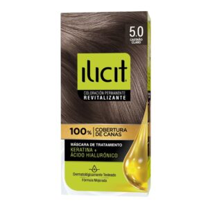 (C12) TINT. ILICIT 5.0 CASTAÑO CLARO X 3U.