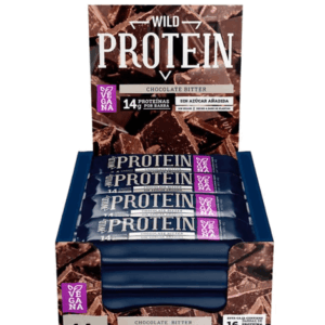 BARRA PROTEIN CHOCOLATE BITTER 45GR X 16U.