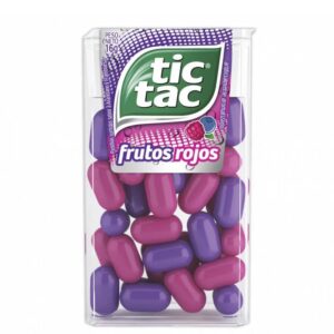 (C24) TIC TAC FRUTOS ROJOS 16 GR X 12U.