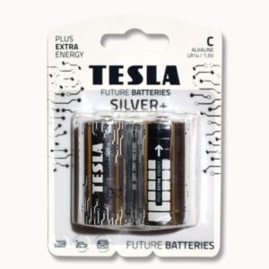 (C72) PILA TESLA SILVER C X2U.