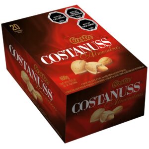 COSTANUSS ALMENDRAS 600GR x 20U.