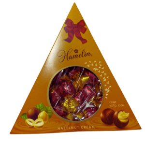 (C18) HAMELIN PRALINE TRIANGULO 120GR X 1U.