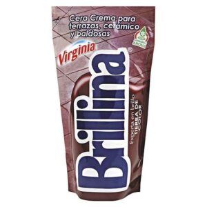 (C12) CERA CREMA BRILLINA TIERRA DE COLOR 340CC X1U.