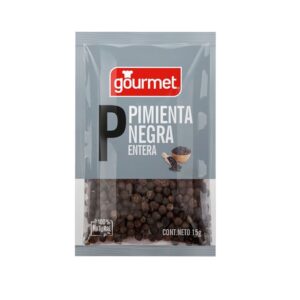 (C50) PIMIENTA NEGRA ENTERA GOURMET 15 GR X 1U.