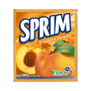 SPRIM DURAZNO 25 GRS. X 10 UNID.